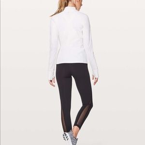 Lululemon white 1/2 zip